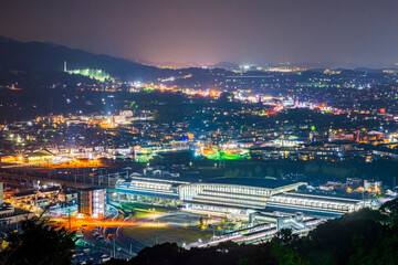 新鳥栖の夜景