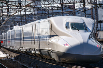 東海道・山陽新幹線「のぞみ」の車体