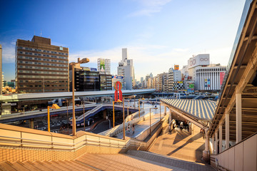 上野駅周辺の風景