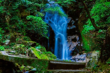 新鳥栖の自然スポット　清水の滝