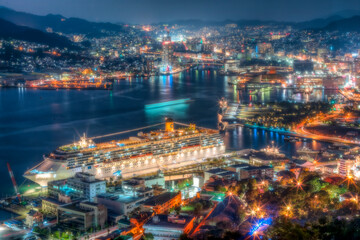 100万ドルの夜景と呼ばれる函館の夜景